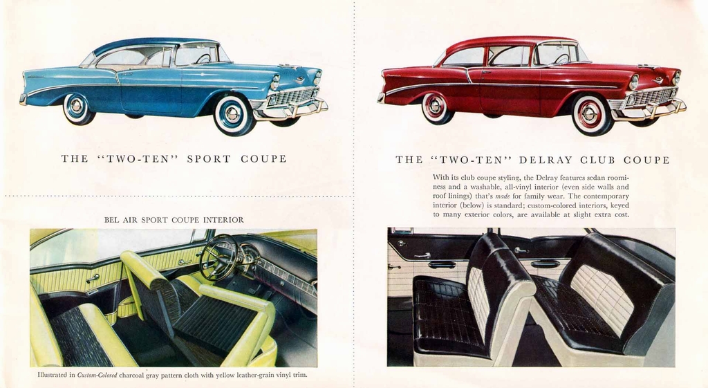 1956 Chevrolet Prestige Brochure Page 22